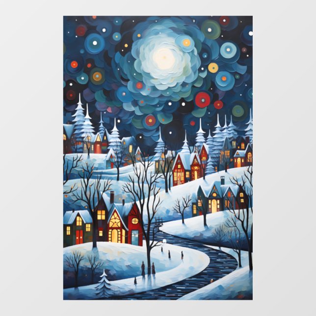 Winter Wonderland Window Cling (Sheet)