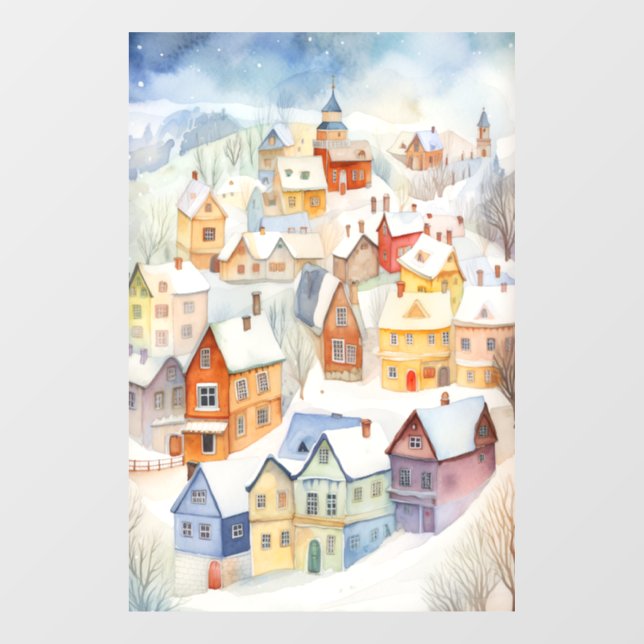 Winter Wonderland Window Cling (Sheet)