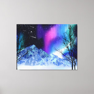 Winter Wonderlights Canvas Print