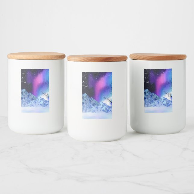 Winter Wonderlights Food Label (Bottles)