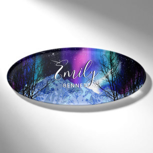 Winter Wonderlights Name Tag