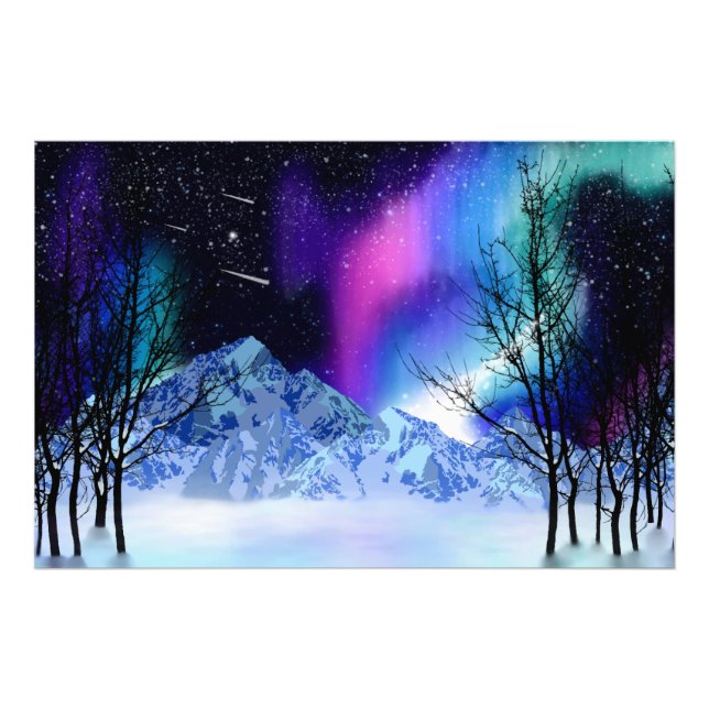 Winter Wonderlights Photo Print (Front)