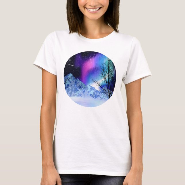 Winter Wonderlights T-Shirt (Front)