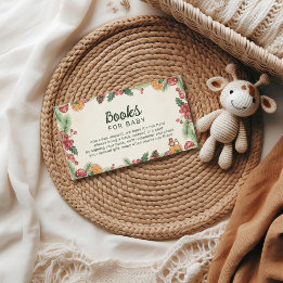 Winter Woodland Baby Shower Enclosure Card