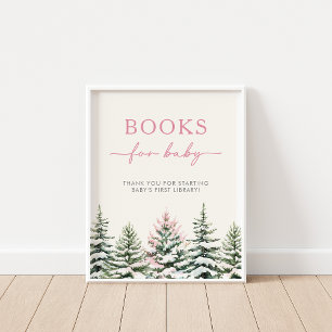 Winter Woodland Books for Baby Sign