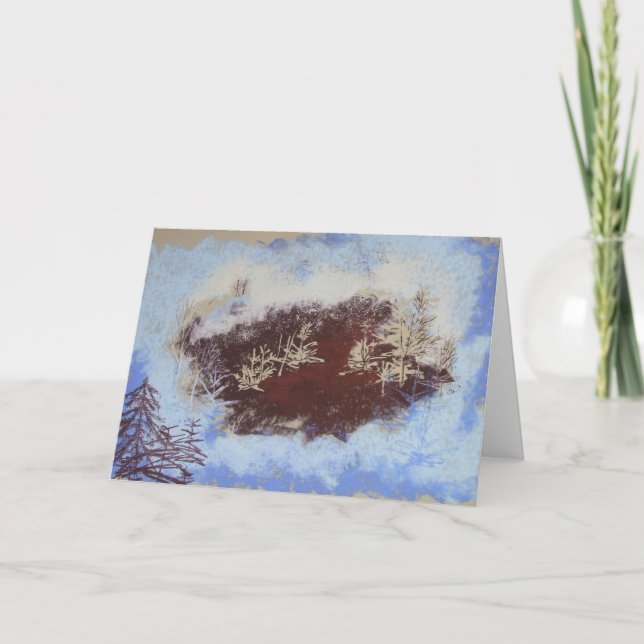 Winter Woodland Card (Front)