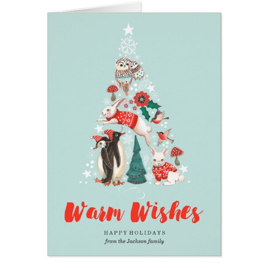 Winter Woodland Forest | Tree | Greetings Cards