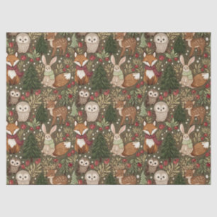 Winter Woodland Friends – Cute Animals (3) Tissue Paper
