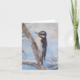 Winter Woodpecker Fine Art All Occasion Card