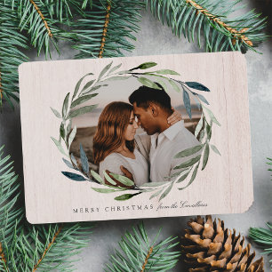 Winter Woods   Holiday Photo Card