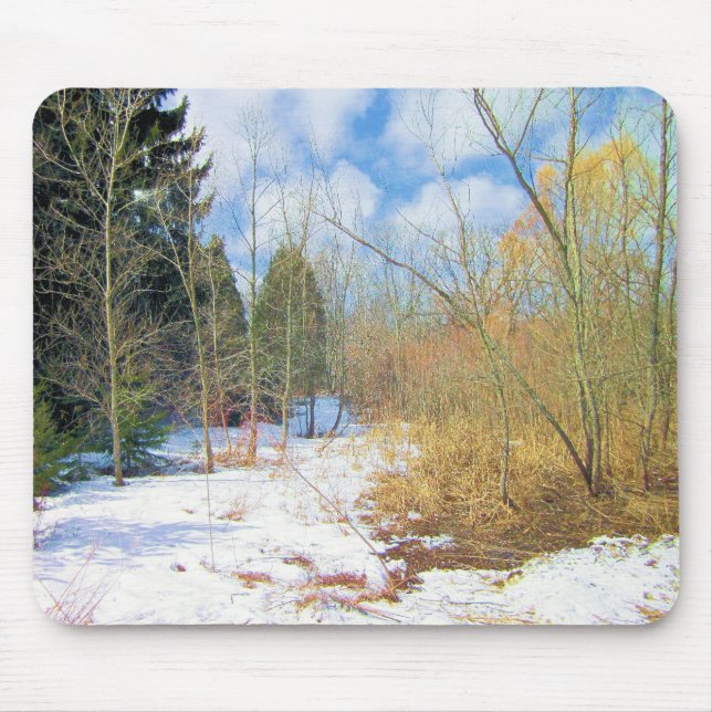 Winter Woods Mouse Mat (Front)