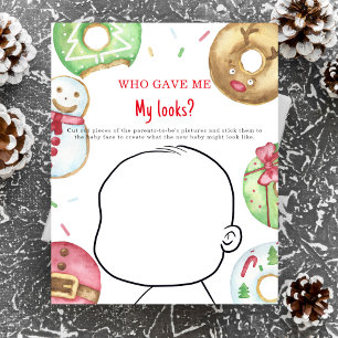 Winter xmas cookies Who gave me My looks game