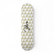 winter xmas vibes customise Skateboard