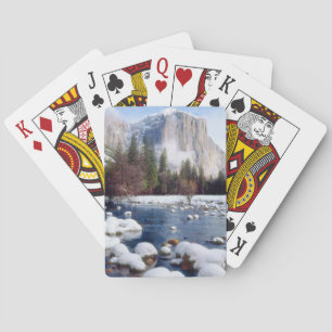 Winter Yosemite National Park Playing Cards