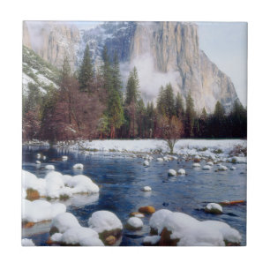Winter Yosemite National Park Tile