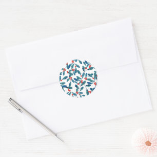 Winterberry (Frost) Classic Round Sticker
