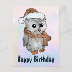 Wintereule Postcard