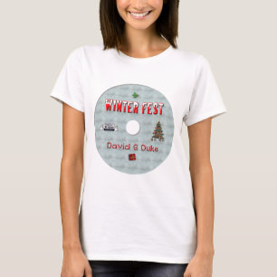 winterfest disc label T-Shirt