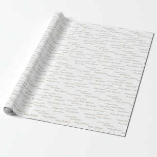 Winterland Holiday Wrapping Paper