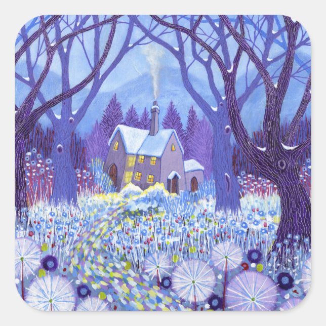 Winterlands 2012 square sticker (Front)