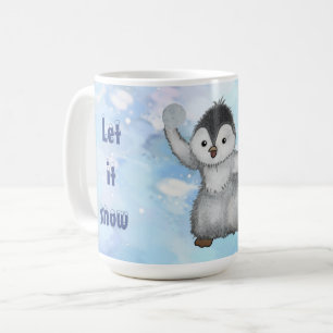 Winterpinguin  coffee mug