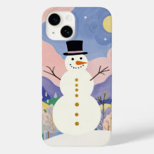 Winter's Cheerful Watcher
