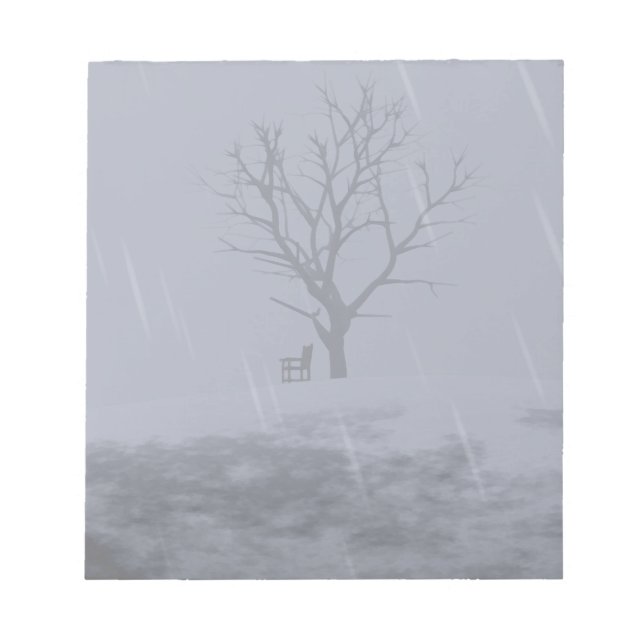 Winter's Chill Notepad (Front)