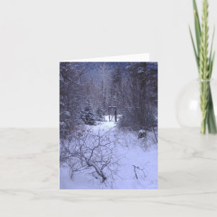 Winter's Doorway Holiday Card