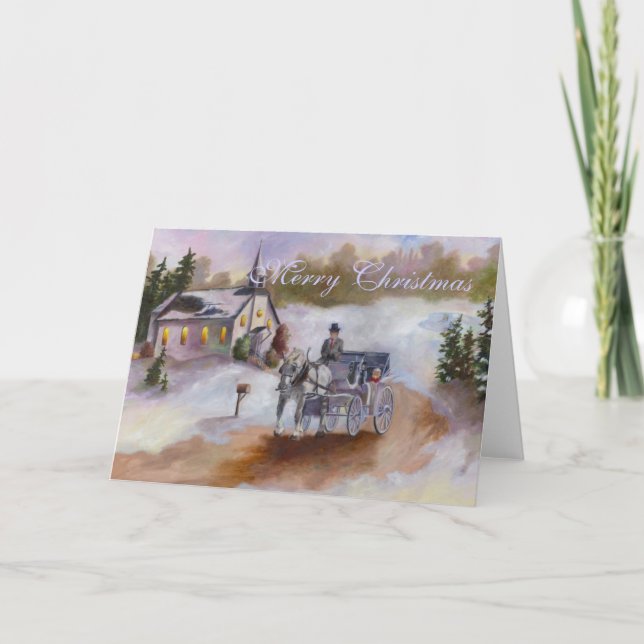 Winters Dream Christmas Card (Front)