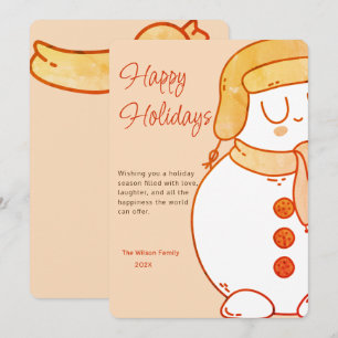 Winter's Embrace Holiday Card