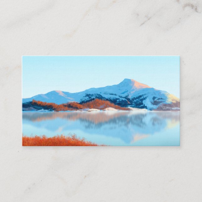Winter's Farewell Business Card (Front)