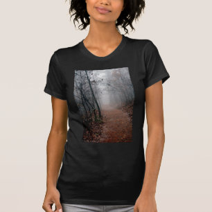Winters Fog - No End in Sight on the Trail Gifts T-Shirt