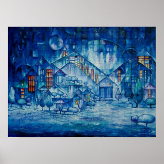 Winter's Glow Poster