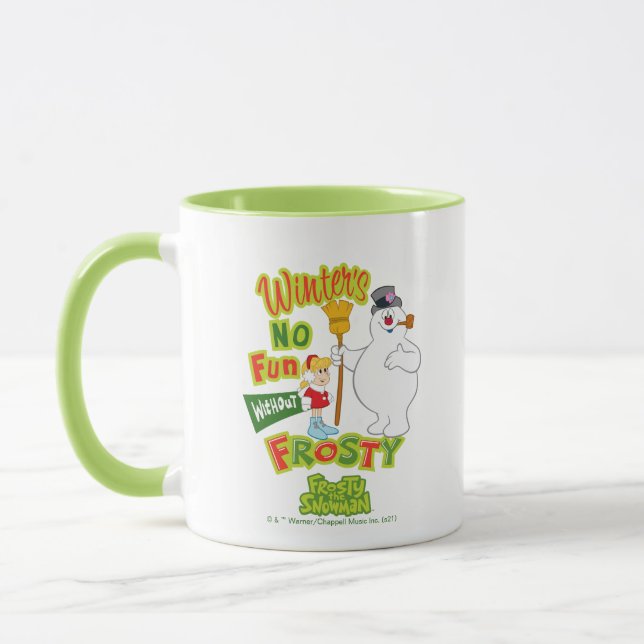 Winter's No Fun Without Frosty the Snowman™ Mug (Left)