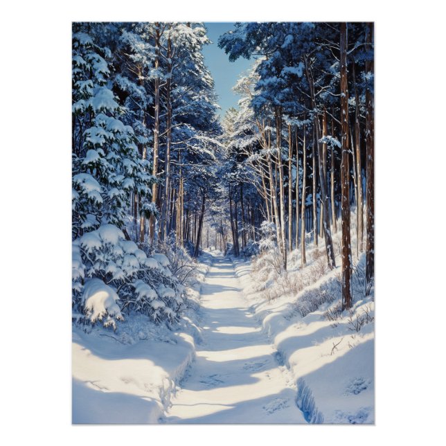 Winter's Path Poster (Front)