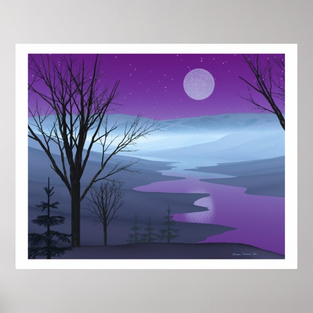 Winter's Slumber Poster (Front)