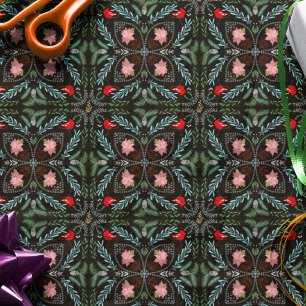 Winters Snowflakes, Poinsettias, Cardinals  Tissue Paper