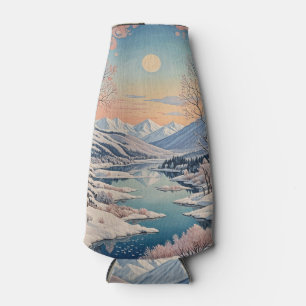 Winter's Tranquility Bottle Cooler