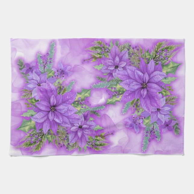 Winter's Whisper Tea Towel (Horizontal)