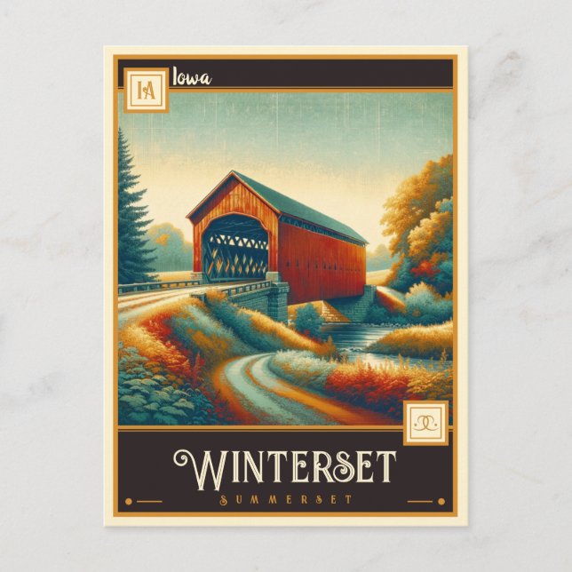 Winterset, Iowa  | Vintage Postcard (Front)