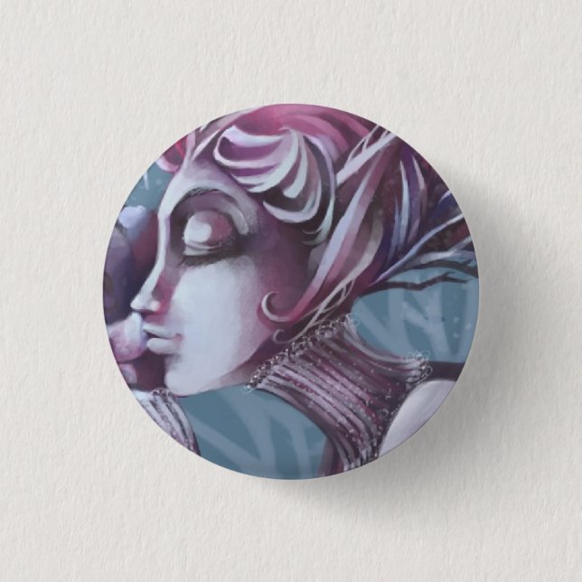 WintersKiss 3 Cm Round Badge (Front)