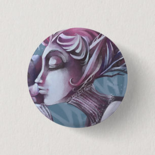 WintersKiss 3 Cm Round Badge