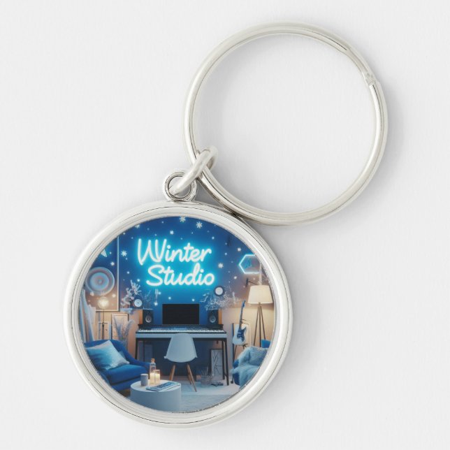 WinterStudio Lavero Key Ring (Front)
