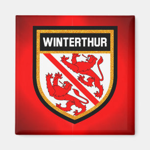 Winterthur Flag Magnet