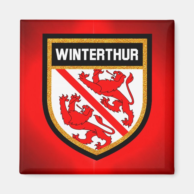 Winterthur  Flag Magnet (Front)
