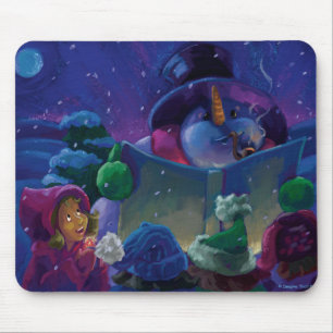 Wintertime Reading Mouse Mat