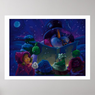 Wintertime Reading Poster