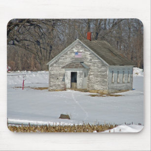 Wintertime School Mouse Mat