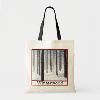 Winterwood Woodlot Tote Bag