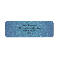 Wintery Blue Glitter Texture